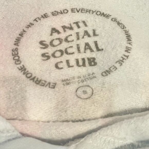 Anti Social Social Club ABG cropped hoodie - Picture 10 of 10